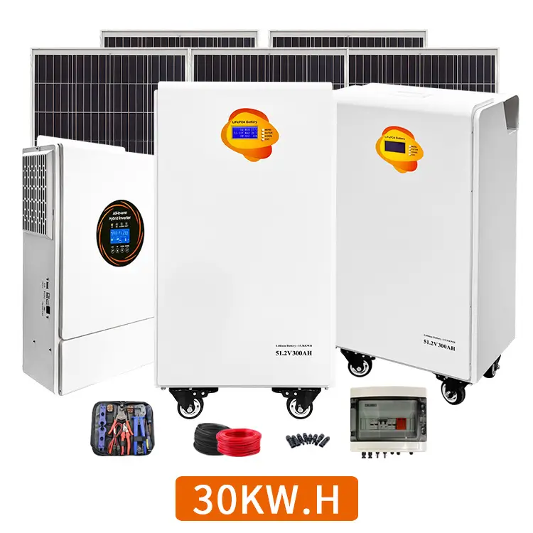 30kWh All-in-One Solar PV & Energy Storage System Specification