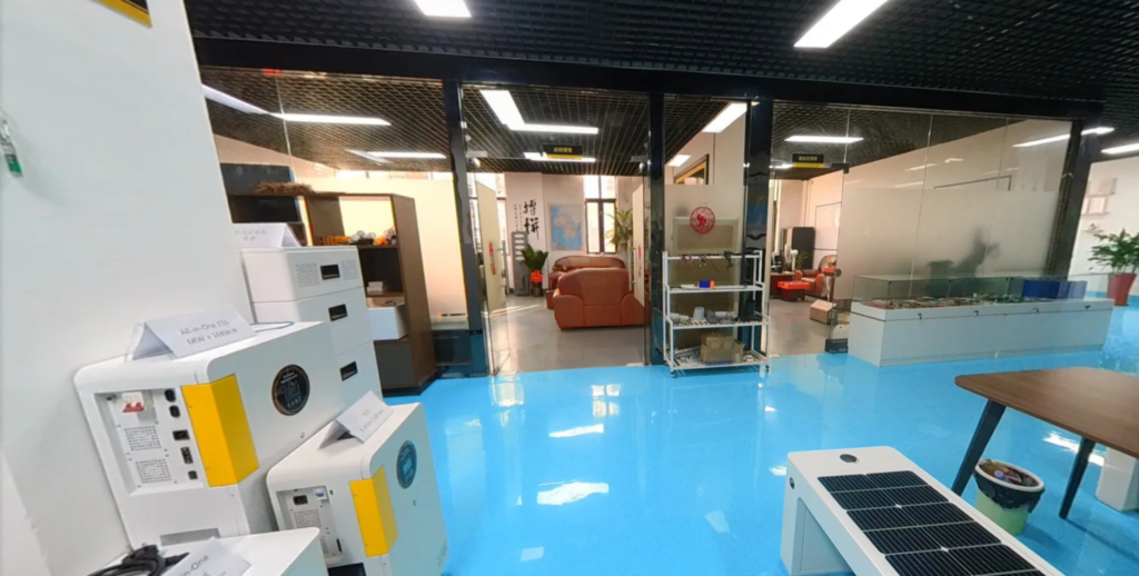 A modern Haven Deer office setting featuring a minimalist privacy workspace pod with an ergonomic chair, warm wooden accents, and indoor plants, designed for a focused and comfortable corporate environment.