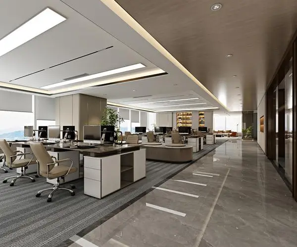 A commercial energy storage system (ESS) installed in a modern office building for smart energy management and backup power.