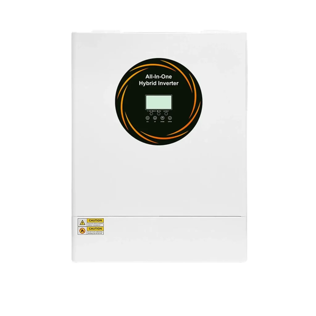 Haven Deer 11kW All-in-One Hybrid Solar Inverter with Integrated LiFePO4 Battery for Home Energy Storage