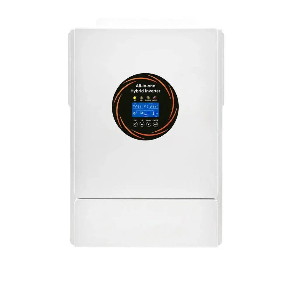Haven Deer 6kW Pro All-in-One Hybrid Solar Inverter with Integrated LiFePO4 Battery for Home Energy Storage