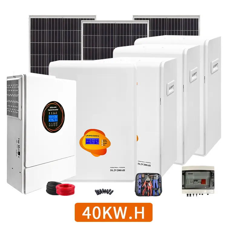 40kWh All-in-One Solar PV & Energy Storage System Specification