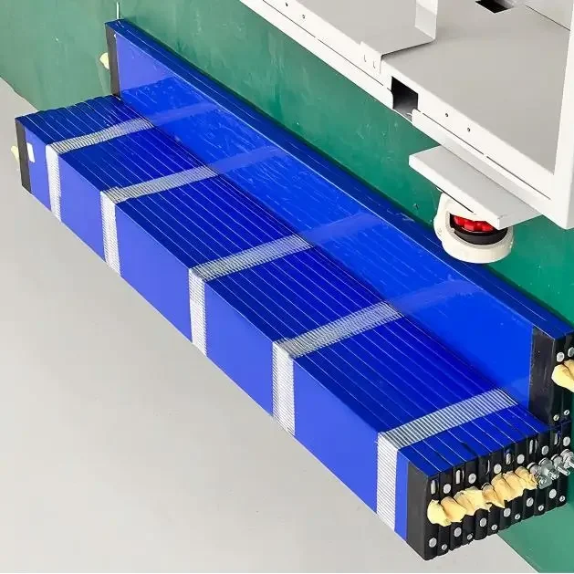Premium Grade A LiFePO4 battery cell pack secured with automated clean edge sealing and integrated internal anti-vibration sponge isolation.