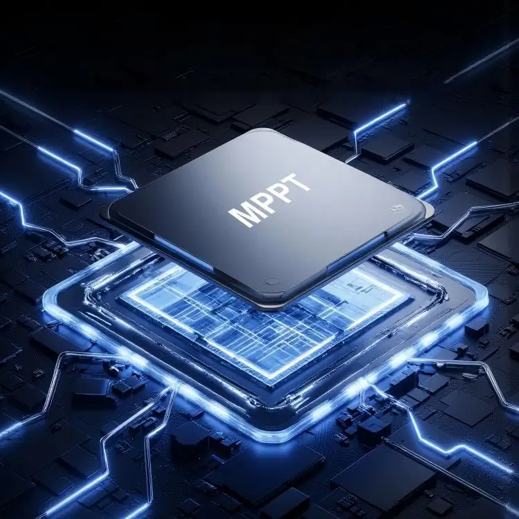 High-efficiency integrated MPPT solar charge controller tracking up to 15,000W PV input power for optimized standalone energy storage performance.